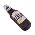Plush Squeaky Dog Toy – Bottle-Shaped Interactive Chew Toy