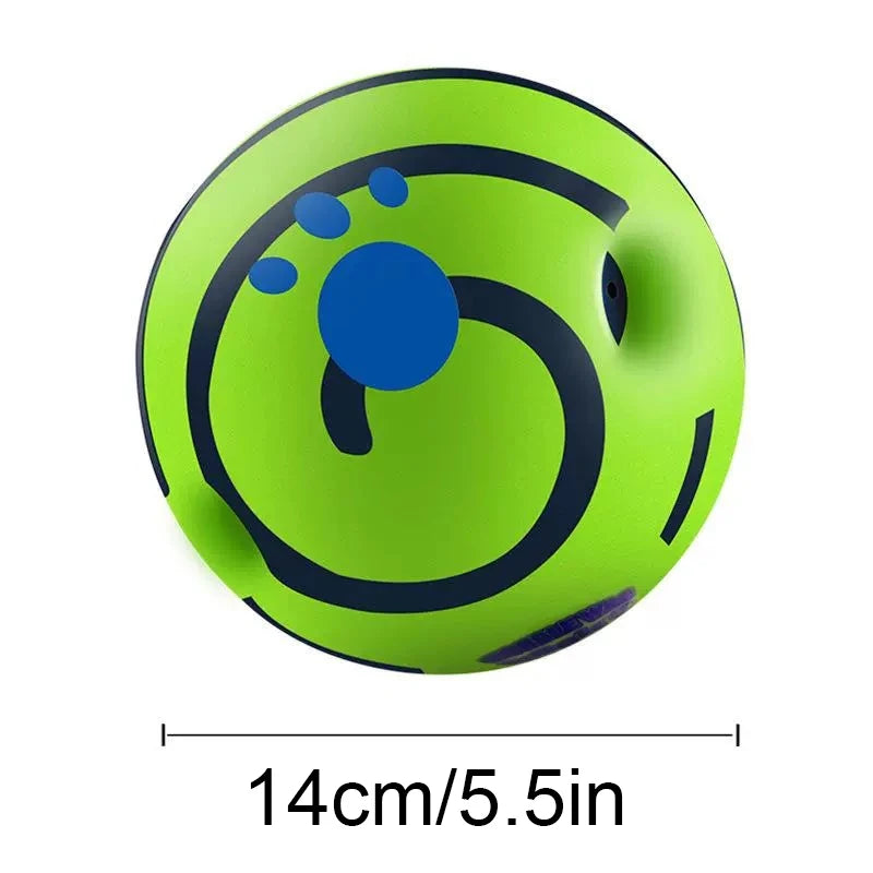 Interactive Dog Ball – Rolling Giggle Sound Toy
