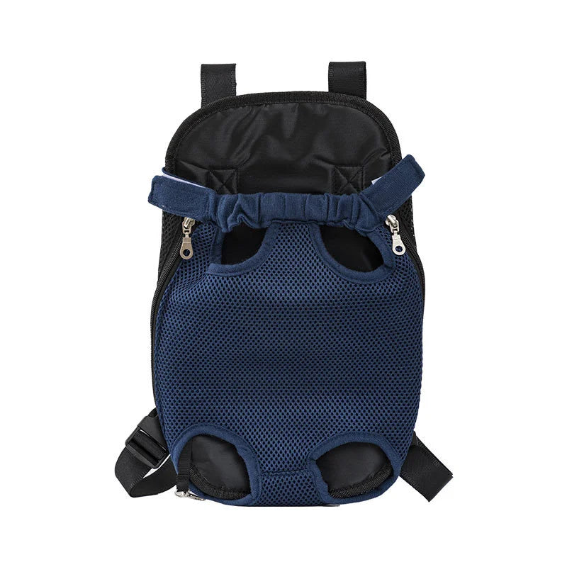 Dog Carrier Backpack – Breathable Mesh Travel Bag for Small Dogs