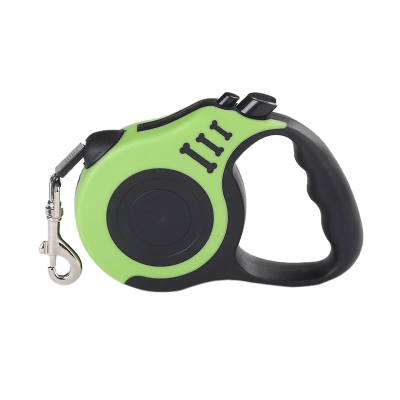 Retractable Dog Leash – 3m & 5m Automatic Nylon Lead