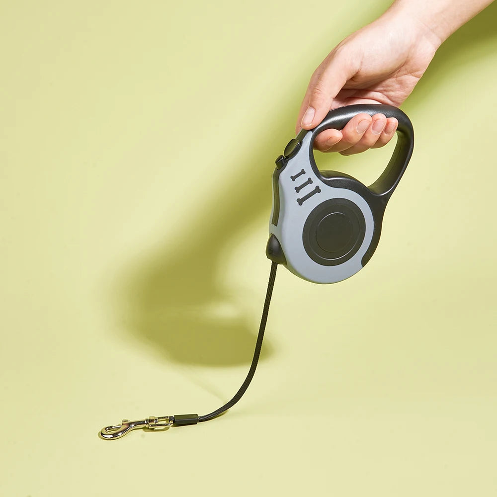 Retractable Dog Leash – 3m & 5m Automatic Nylon Lead