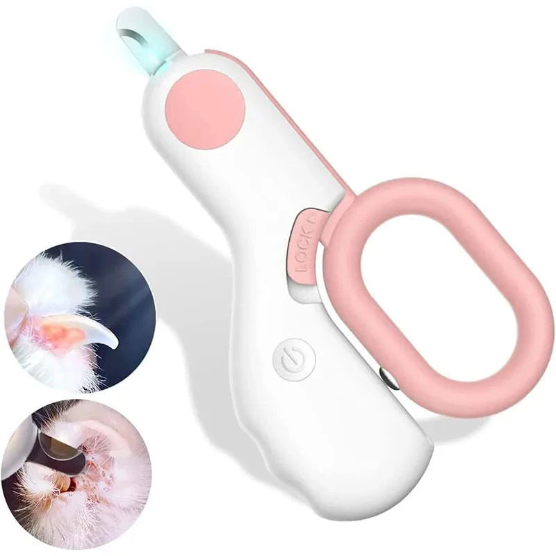 LED Dog Nail Clipper – Stainless Steel Pet Nail Trimmer