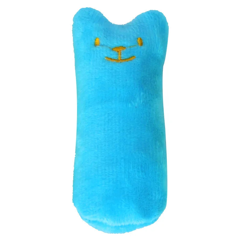 Catnip Cat Toy – Plush Teeth Grinding & Interactive Chew Toy