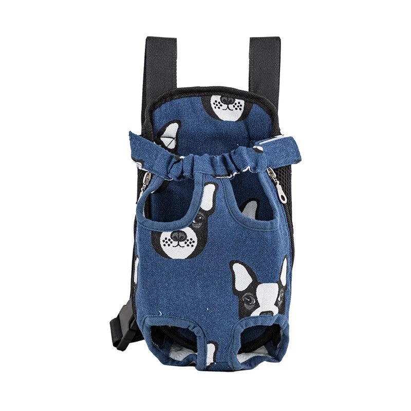 Dog Carrier Backpack – Breathable Mesh Travel Bag for Small Dogs