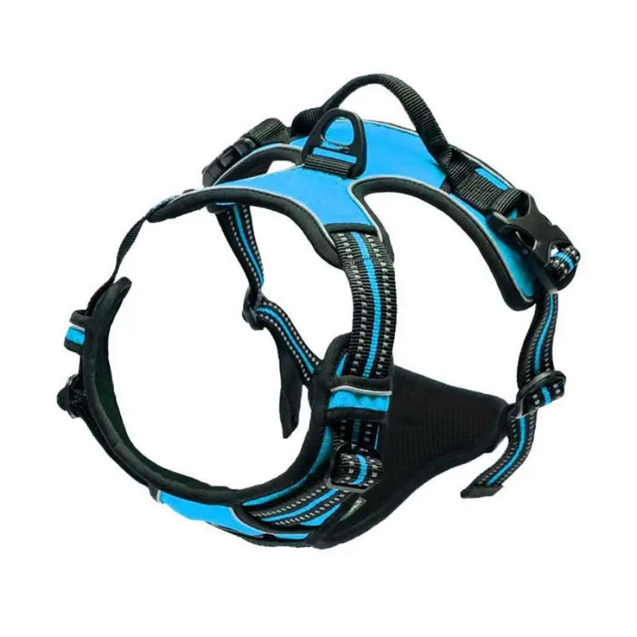 No Pull Dog Harness – Front Clip Reflective Vest for Large Dogs