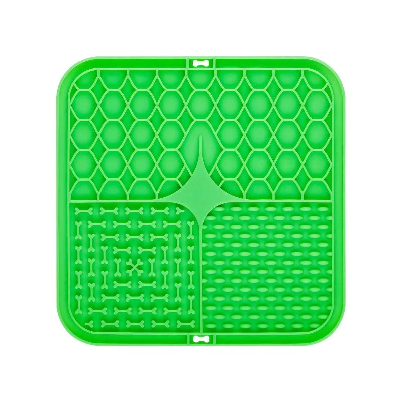 Silicone Lick Mat for Dogs – Slow Feeder & Bath Distraction Mat