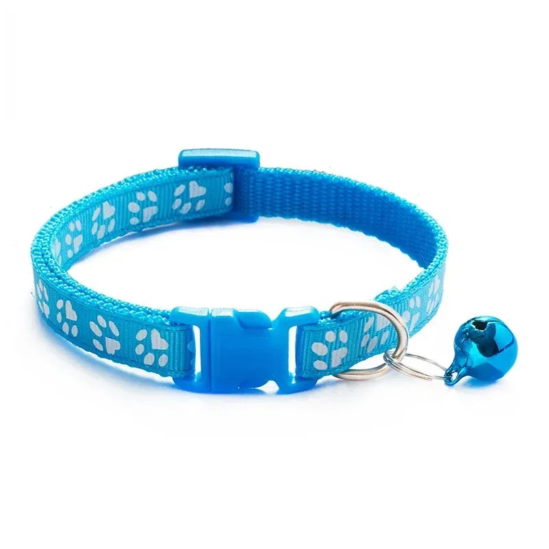Cat Collar With Bell – Adjustable Colorful Collar for Kittens