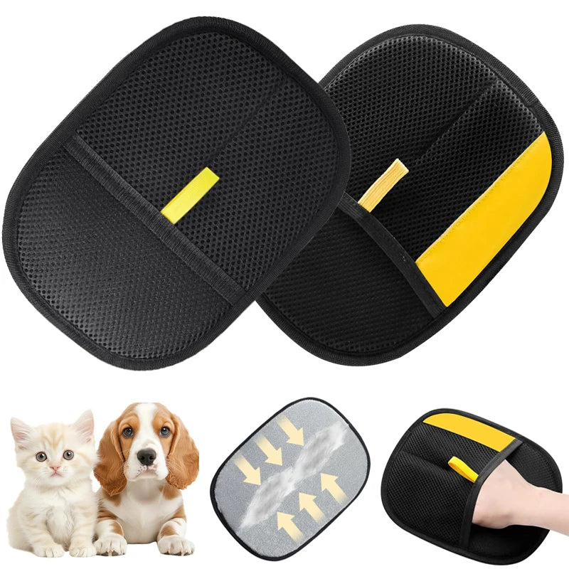 Pet Hair Remover Glove – Reusable Dog & Cat Grooming Tool
