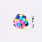 Cat Ball Toy Set – Plush, Woolen & Bell Balls for Cats