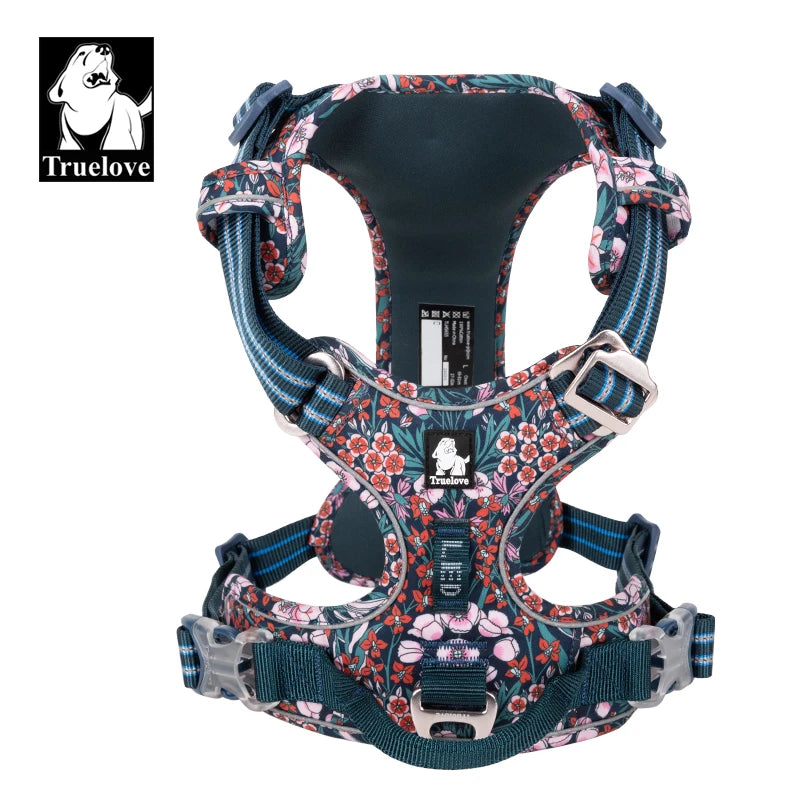 Reflective Dog Harness – Padded Outdoor Vest for All Sizes