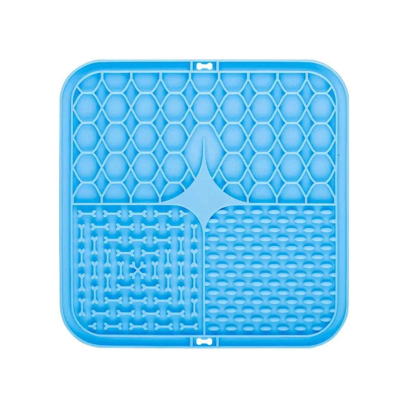 Silicone Lick Mat for Dogs – Slow Feeder & Bath Distraction Mat