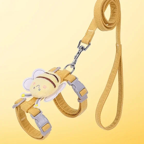 Cat Harness and Leash Set, Adjustable Walking Vest for Cats