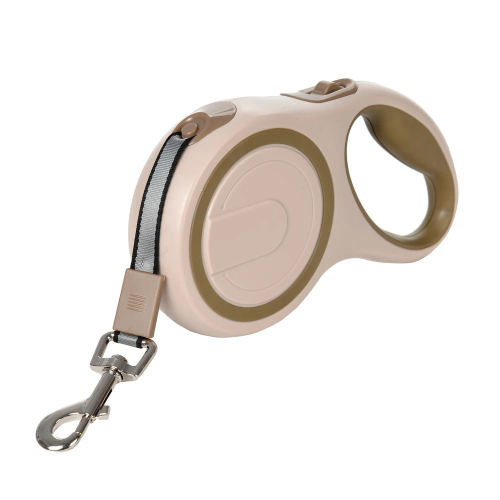 Retractable Dog Leash – 5M/8M Nylon Automatic Lead