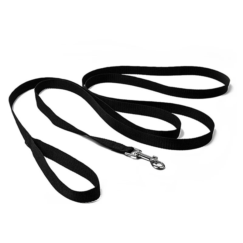 Long Dog Training Leash – Nylon Lead for Outdoor Walking
