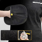 Pet Grooming Gloves, Dog & Cat Hair Remover Brush
