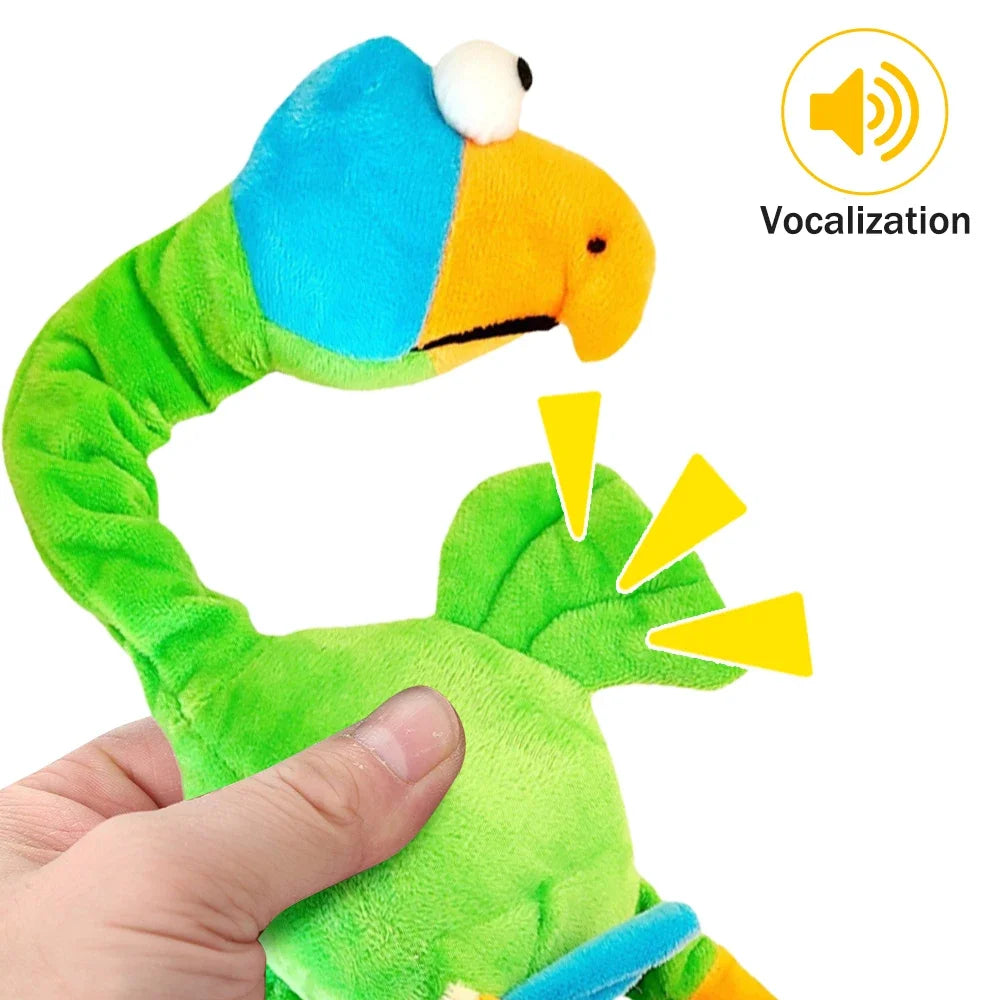 Squeaky Dog Toy – Chicken Plush Chew & Interactive Puppy Toy