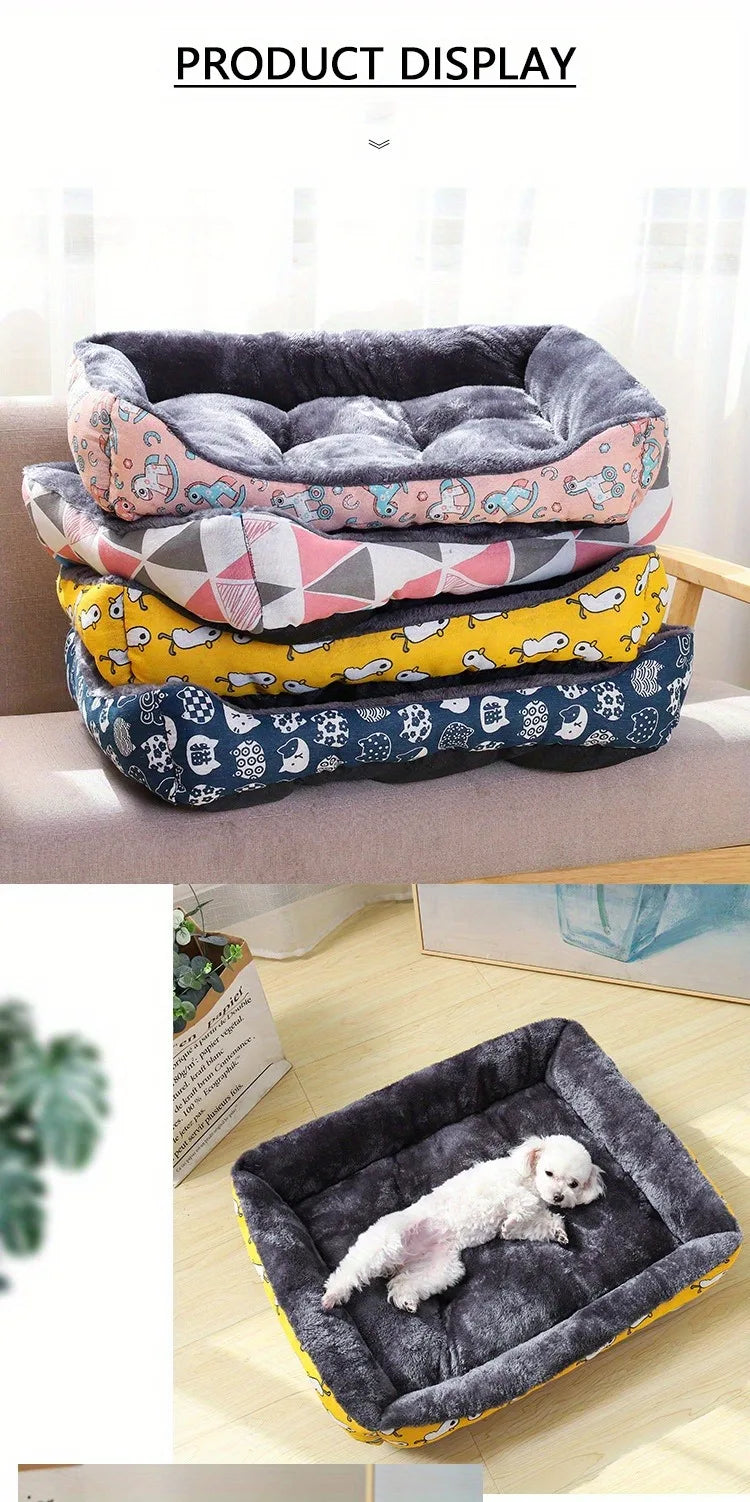 Dog Bed – Winter Pet Sofa Mat for Dogs & Cats