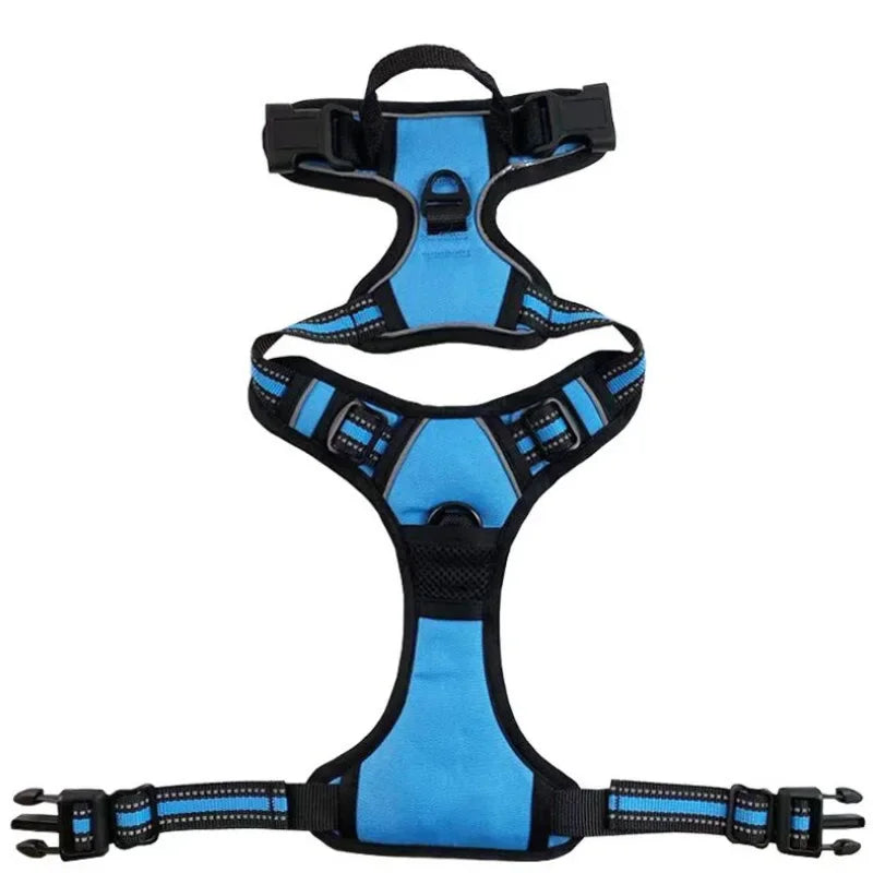 Reflective Dog Harness – Adjustable Breathable Vest for Dogs