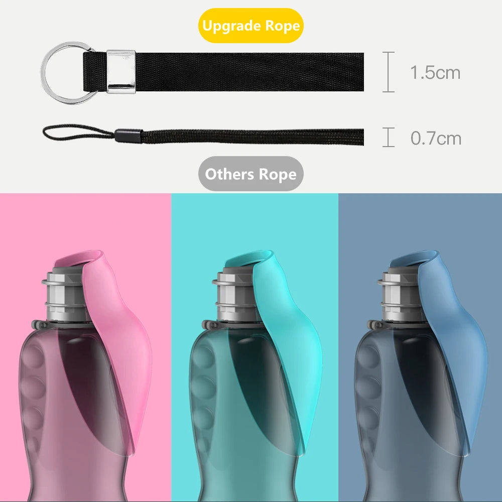 Portable Dog Water Bottle – 800ml  Cup