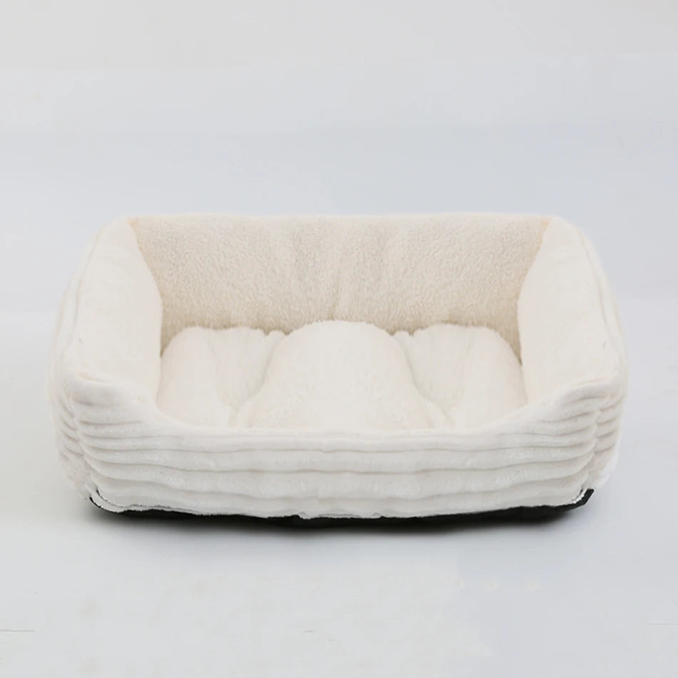 Calming Dog Bed – Plush Waterproof Sofa Bed for Small & Medium Pets