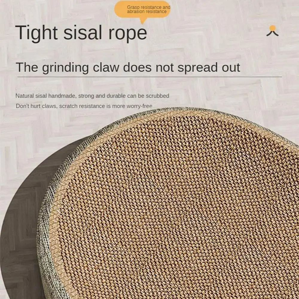 Cat Scratching Board – 2-in-1 Sisal Scratcher Bed