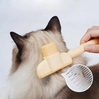 Self Cleaning Pet Hair Brush – Cat & Dog Grooming Comb