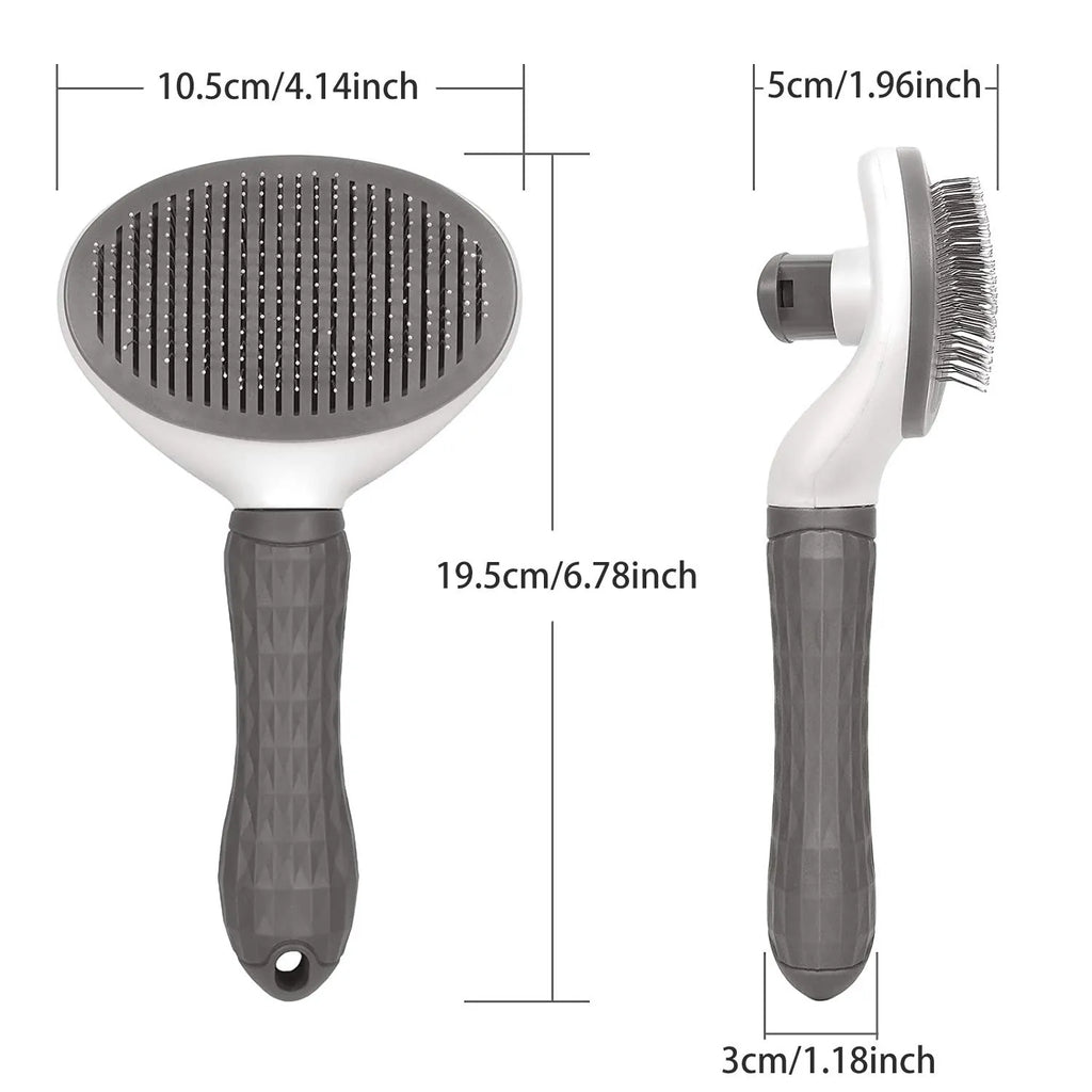Dog Brush Self Cleaning Pet Hair Remover Grooming Tool