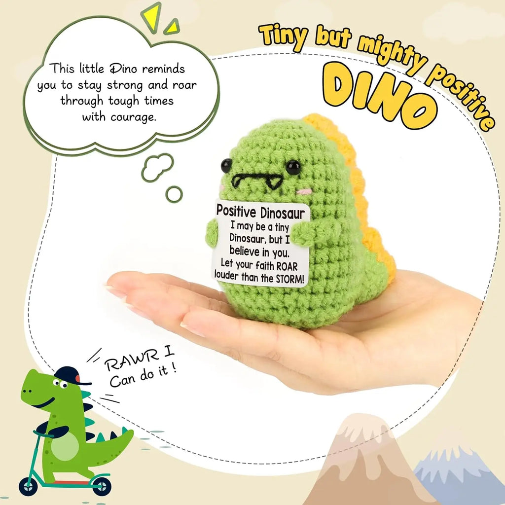 Crochet Plush Pocket Hug Doll, Handmade Mini Plush Gift
