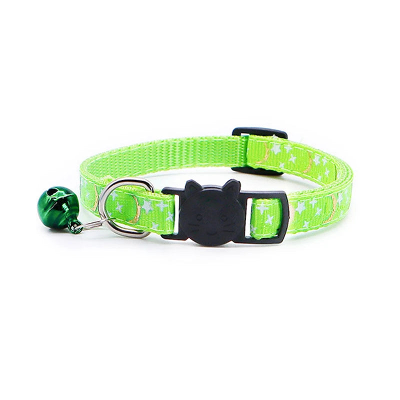 Reflective Cat Collar – Adjustable Breakaway Collar with Bell
