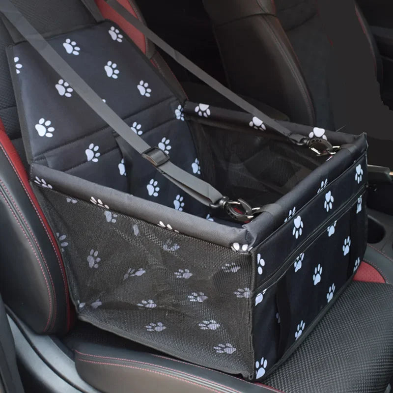 Dog Car Seat Cover – Folding Pet Travel Mat with Storage Bag