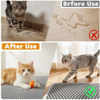 Cat Litter Mat – Double Layer Waterproof Litter Trapper