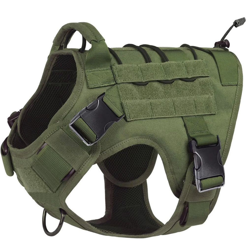 Tactical Dog Harness – Adjustable Vest with Control Handle