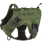 Tactical Dog Harness with Handle, Adjustable No-Pull Dog Vest