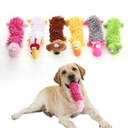Plush Dog Toy – Squeaky Frog Toy for Chewing & Play