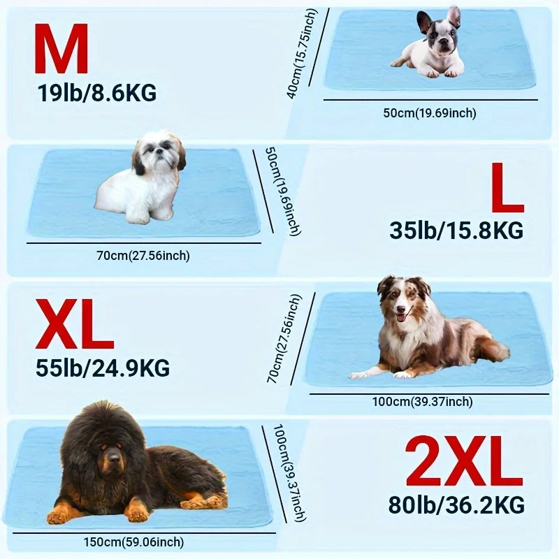 Dog Cooling Mat – Breathable Summer Pet Bed for All Sizes