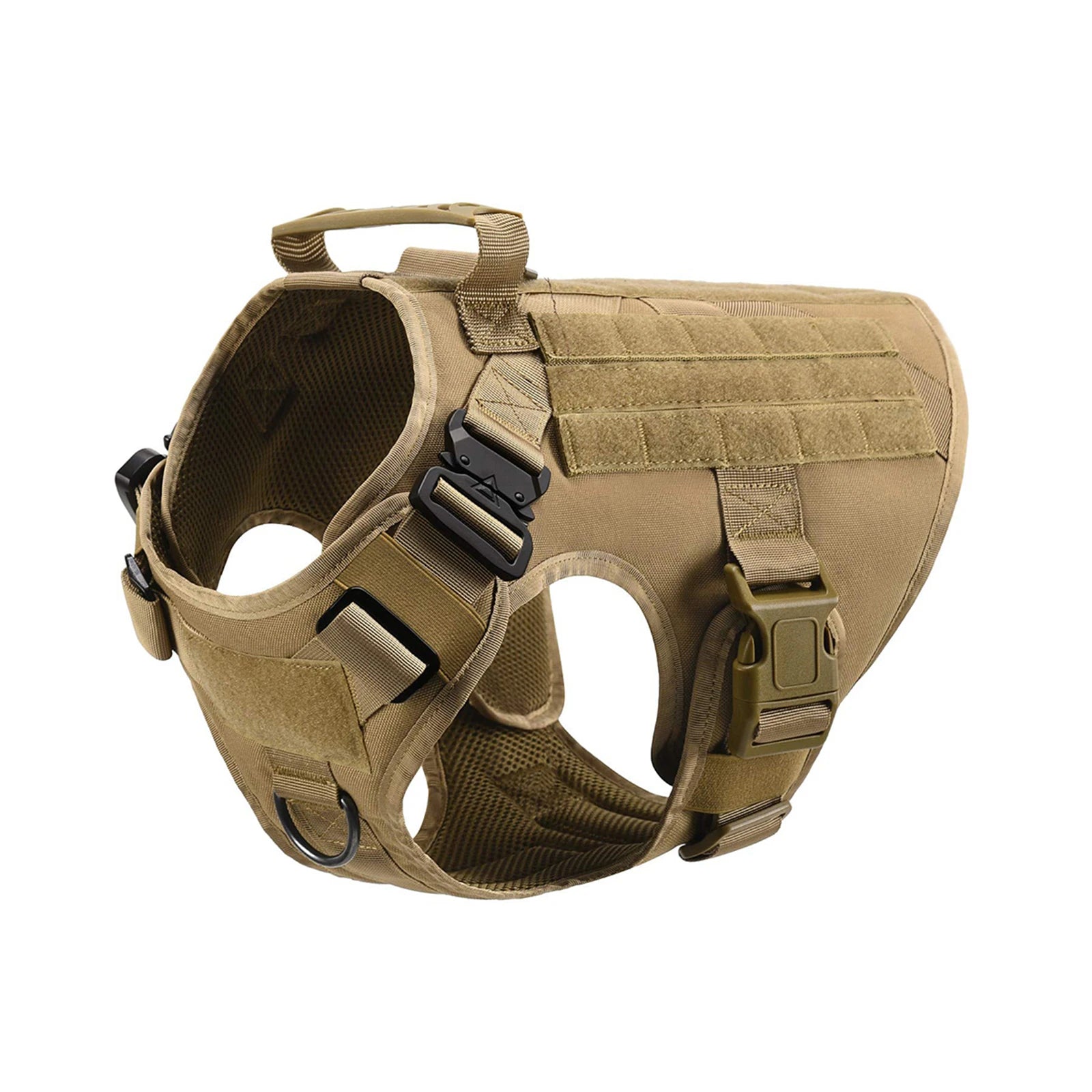 Tactical Dog Harness – Large Nylon Training Vest with Quick Release