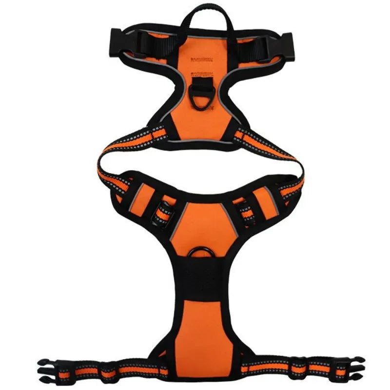 Reflective Dog Harness – Adjustable Breathable Vest for Dogs