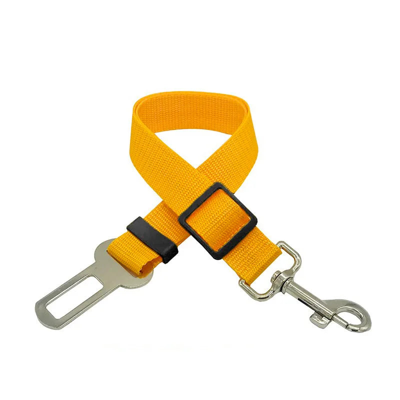 Dog Car Seat Belt – Adjustable Nylon Vehicle Safety Harness