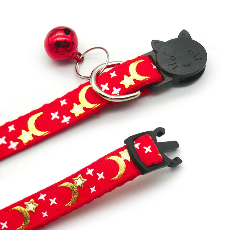 Reflective Cat Collar – Adjustable Breakaway Collar with Bell