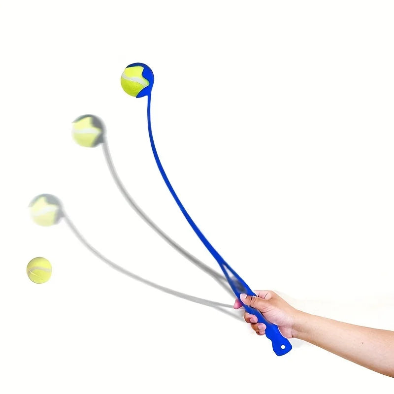 Dog Ball Launcher – Tennis Ball Thrower for Outdoor Fetch