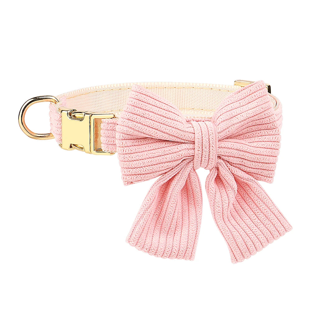 Dog Harness Leash Set, Soft Adjustable Harness & Collar for Small Dogs