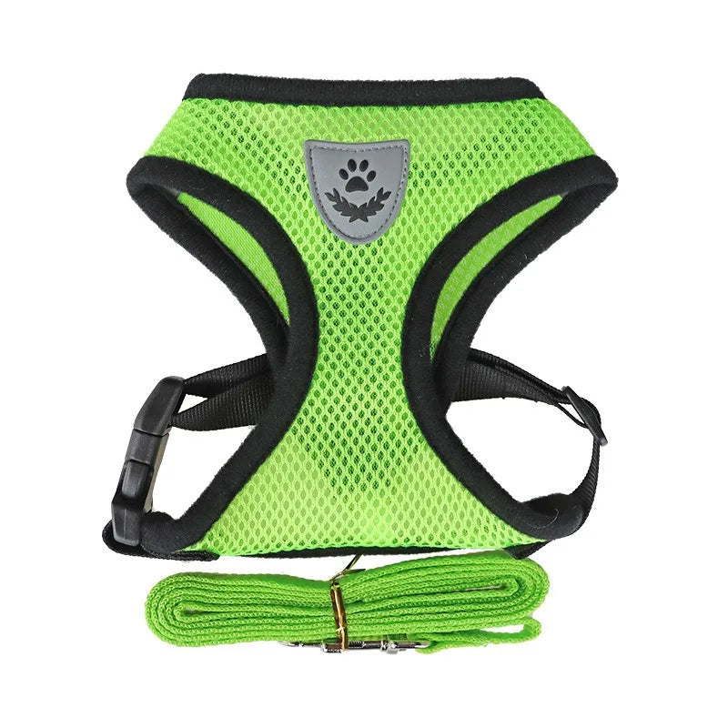 Cat Harness and Leash – Reflective Quick Release Walking Set