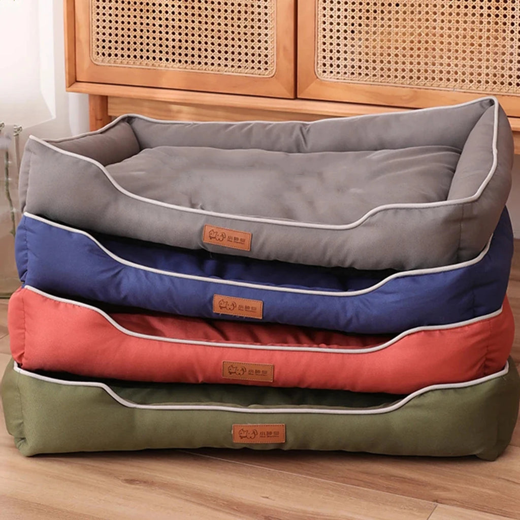 Waterproof Dog Bed – Thick Non-Slip Sofa Bed for Large Dogs & Cats