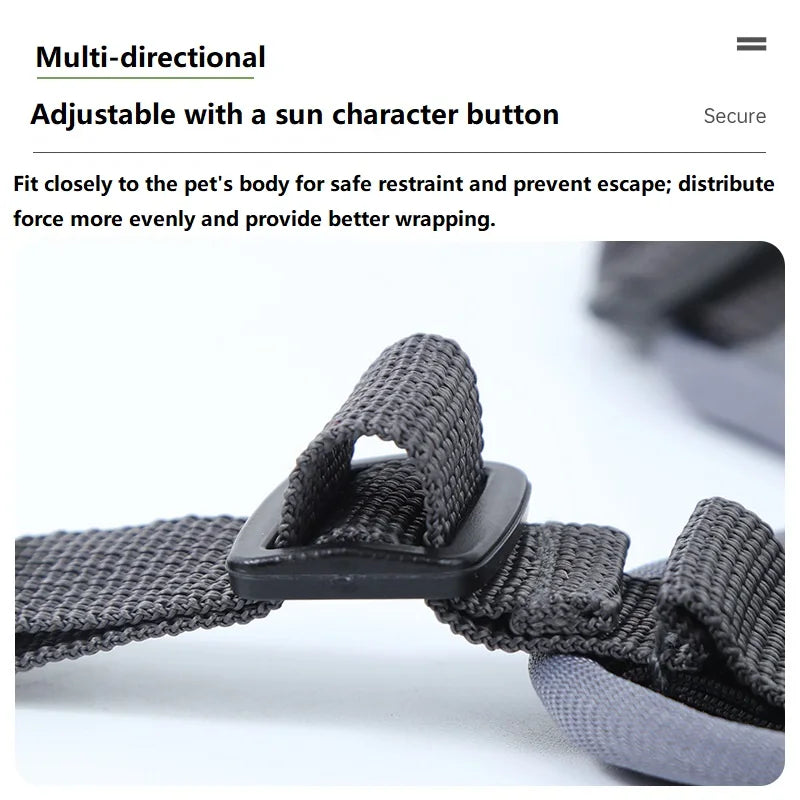Cat Harness and Leash – Anti-Escape Reflective Kitten Harness