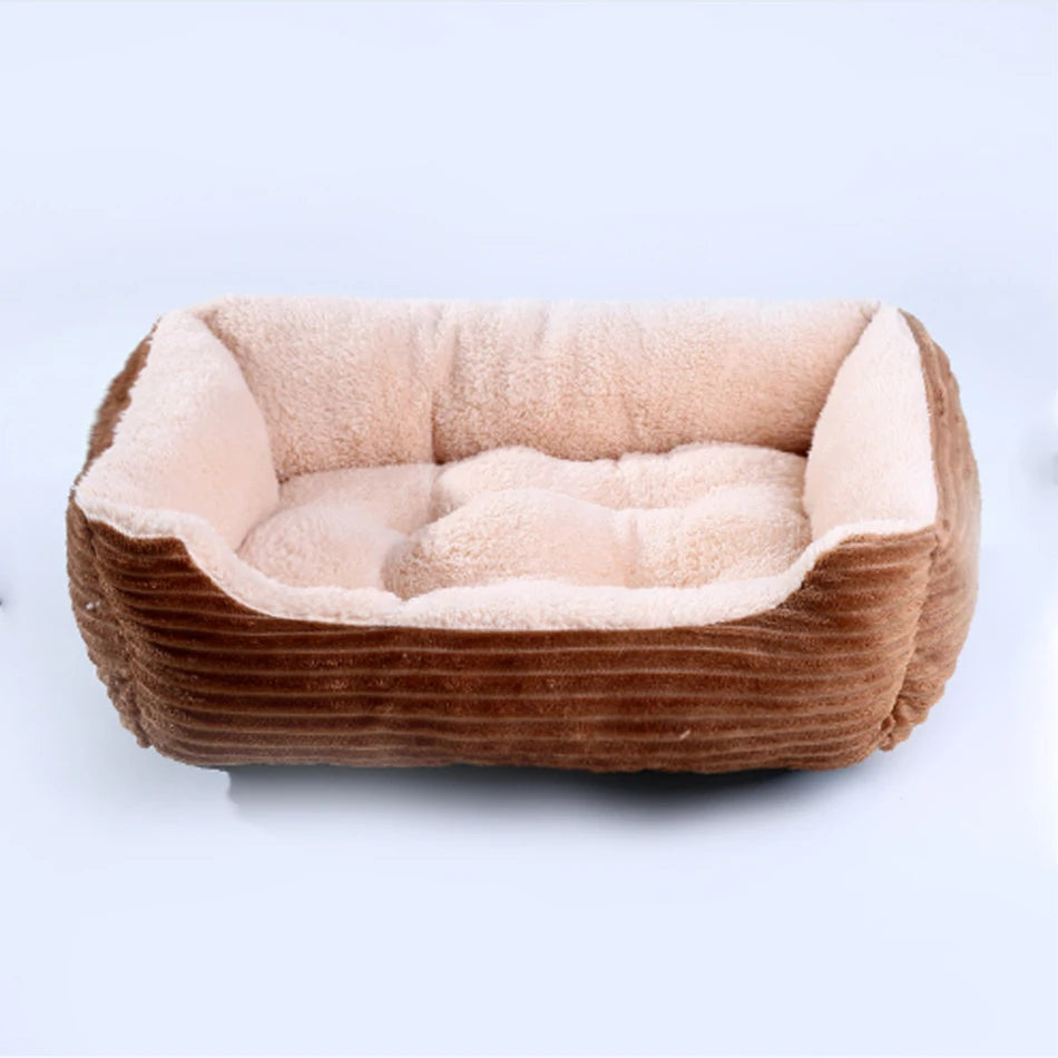 Calming Dog Bed – Plush Waterproof Sofa Bed for Small & Medium Pets