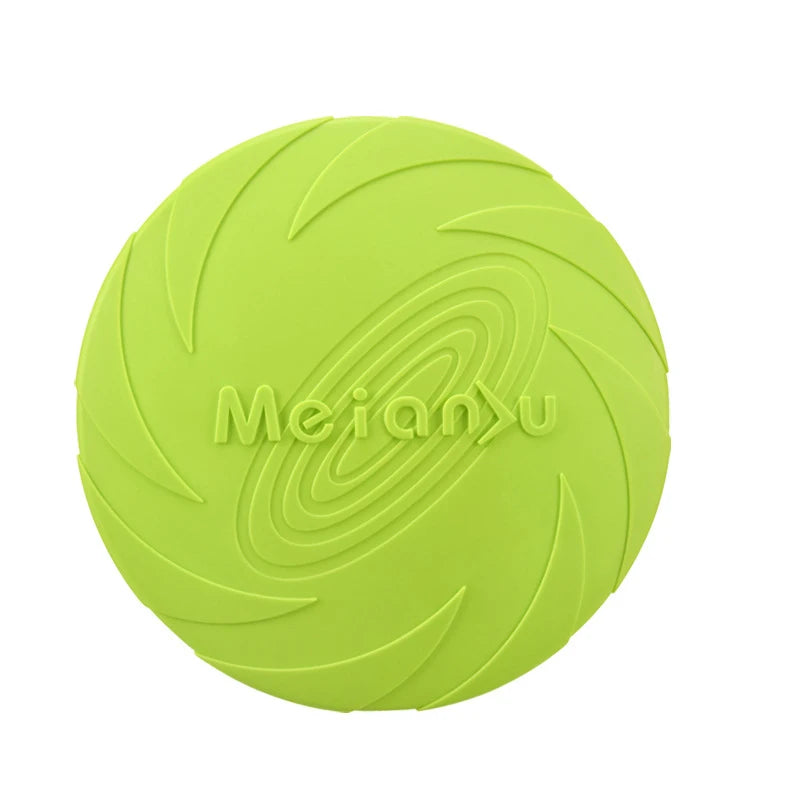 Flying Disc Dog Toy TPR Outdoor Fetch Toy for Dogs