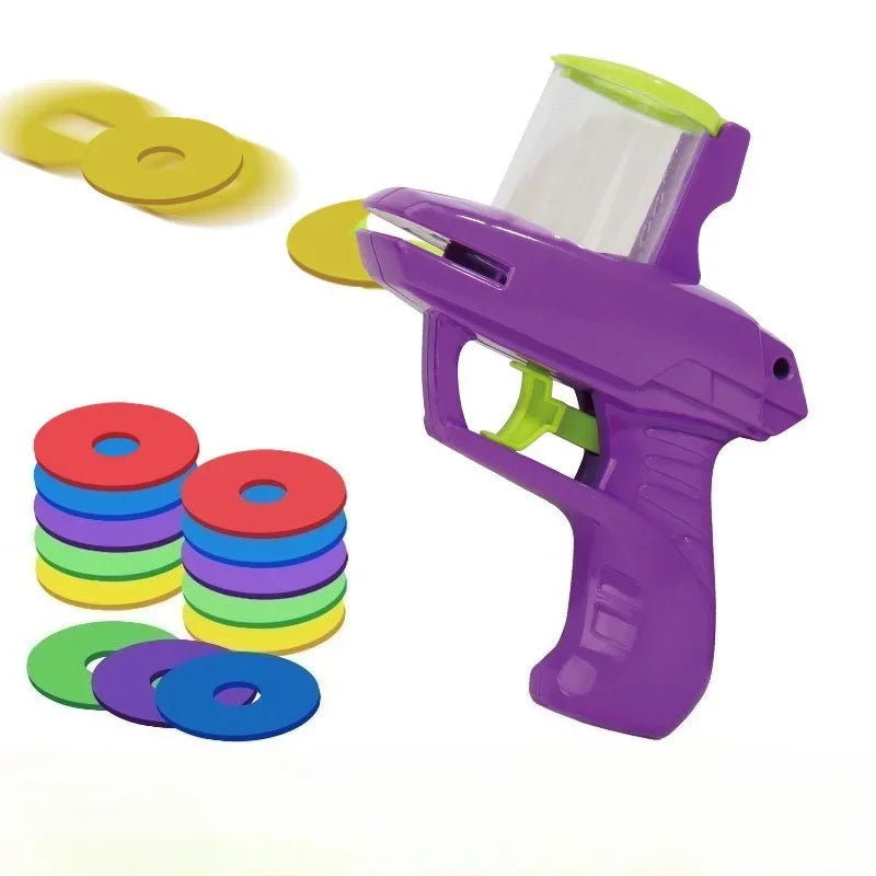 Interactive Frisbee Dog Toy – Foam Chase Toy with 15 Discs