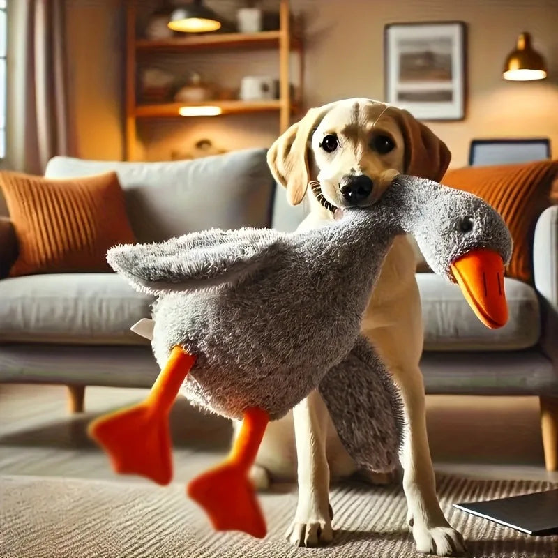 Plush Dog Toy – 50cm Soft Duck Interactive Pet Companion