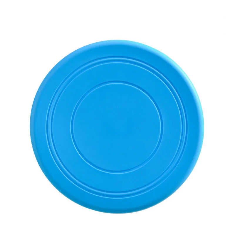 Flying Disc Dog Toy – Silicone Interactive Fetch Disc