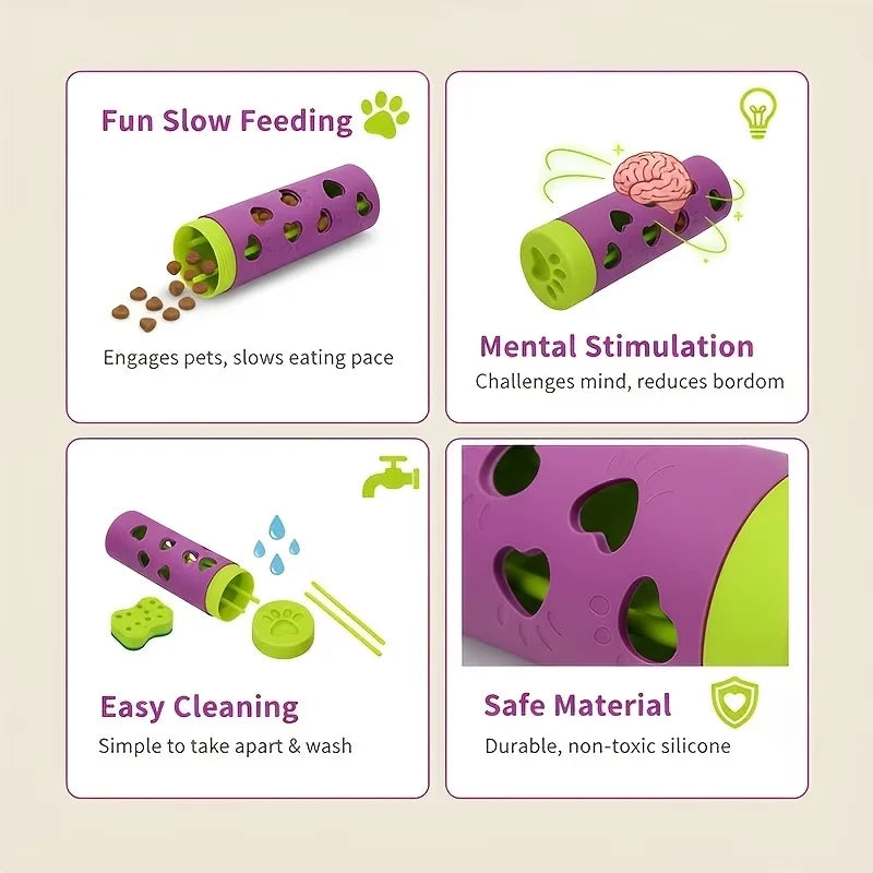 Slow Feeder Dog Toy for Dogs & Cats